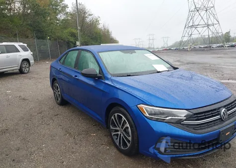 2023 Volkswagen Jetta 1.5T Sport из США, поврежденный, VIN 3VWBM7BU9PM056559